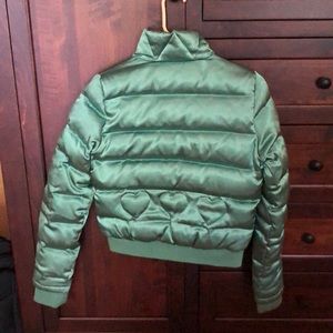 Juicy Couture Jackets & Coats - Vintage Juicy Couture Green Bomber Juicy Couture Jackets & Coats - Vintage Juicy Couture Green Bomber